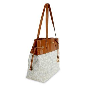 Michael Kors Marina Large Drawstring Tote - Vanilla